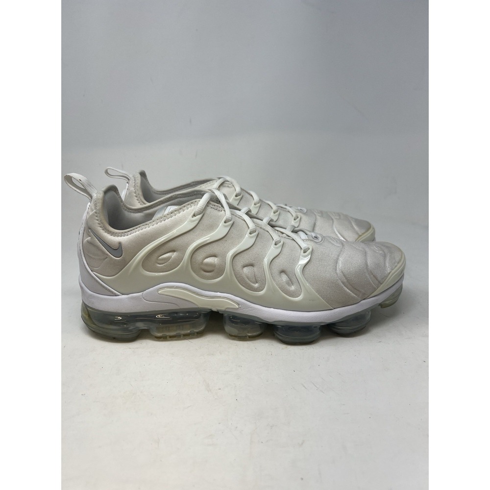Nike Air VaporMax Plus "Triple White" (924453-100) Men's Size 13 Max OG